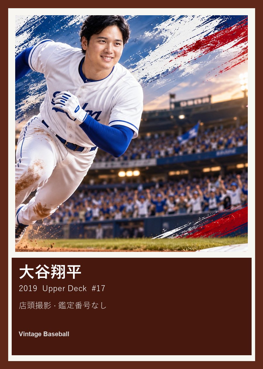 大谷翔平 Upper Deck #17
