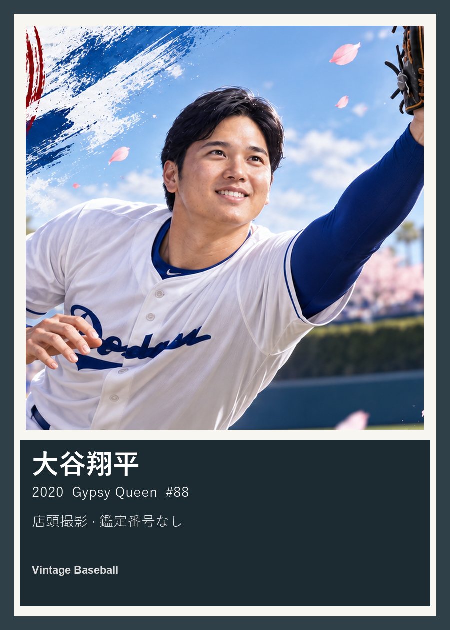 大谷翔平 Gypsy Queen #88
